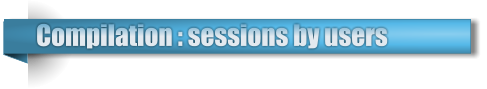 Compilation : sessions by users